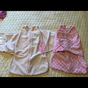 Girls NB Halo sleep sac (2)